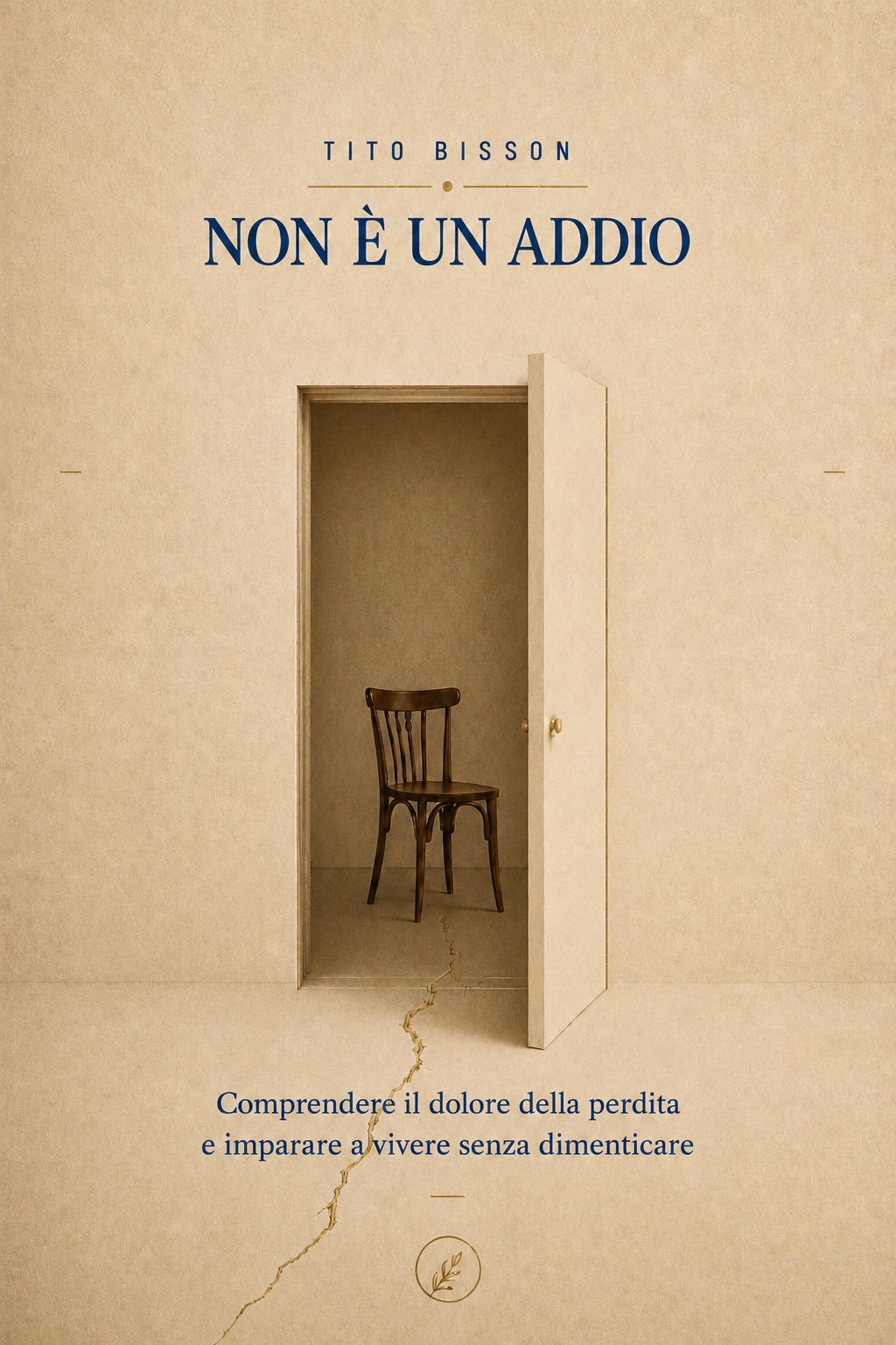 Copertina del libro Non è un addio di Tito Bisson